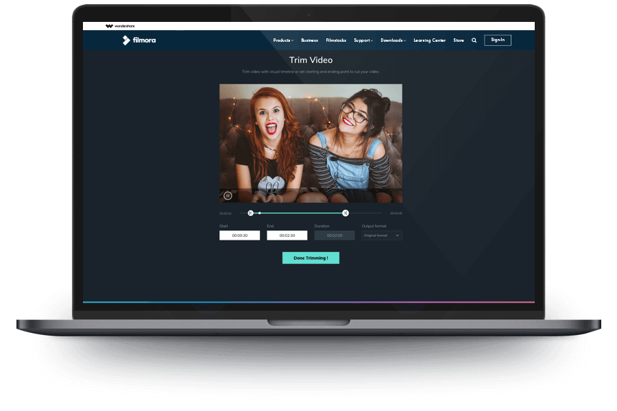 free online video cutter